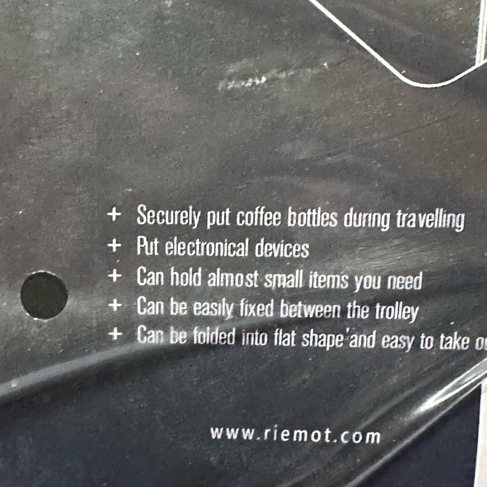 Riemot Black Travel Cup Holder new in bag - Picture 2 of 5